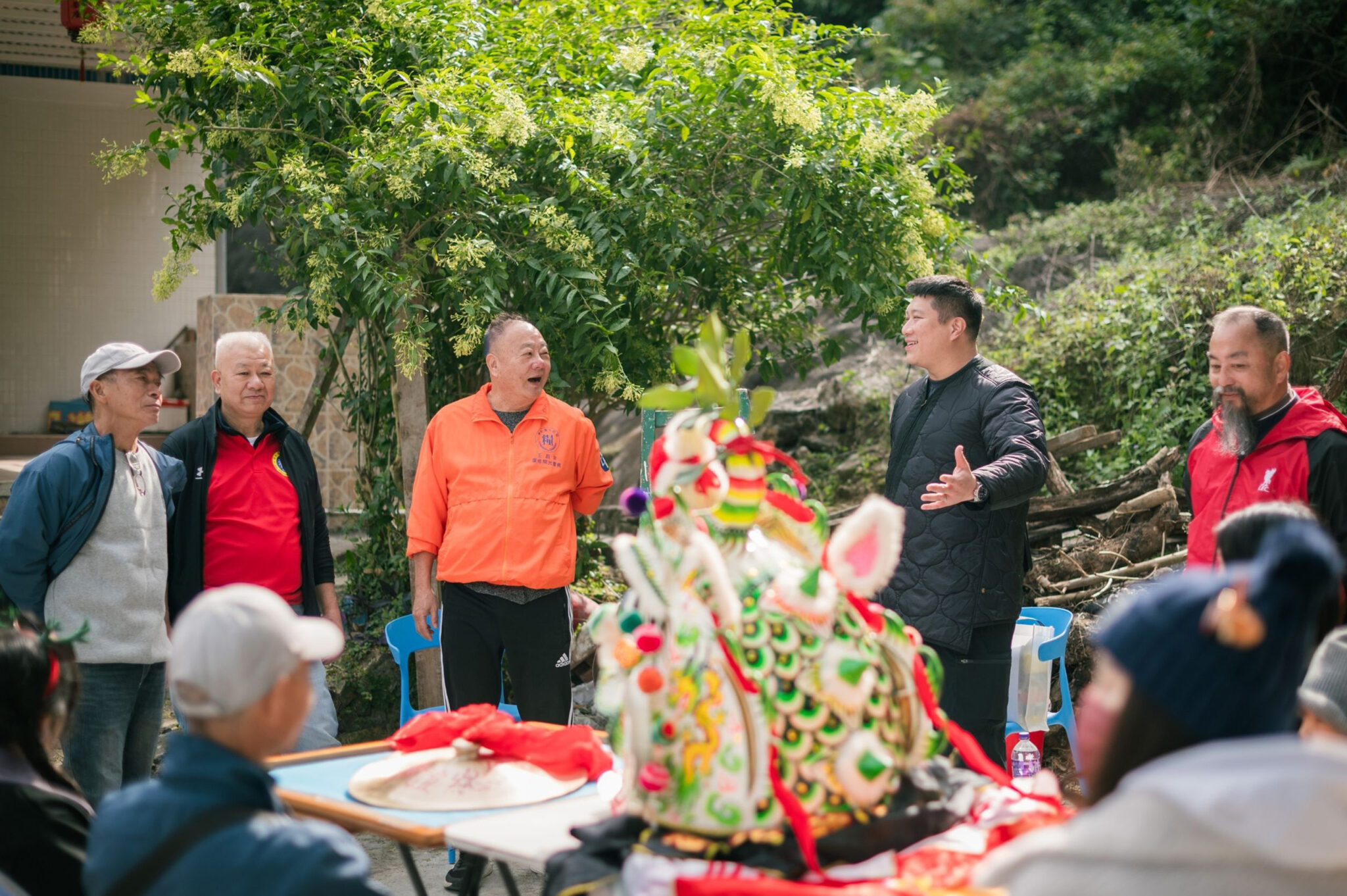 與藝術家再聚：鰲魚和麒麟旗製作體驗