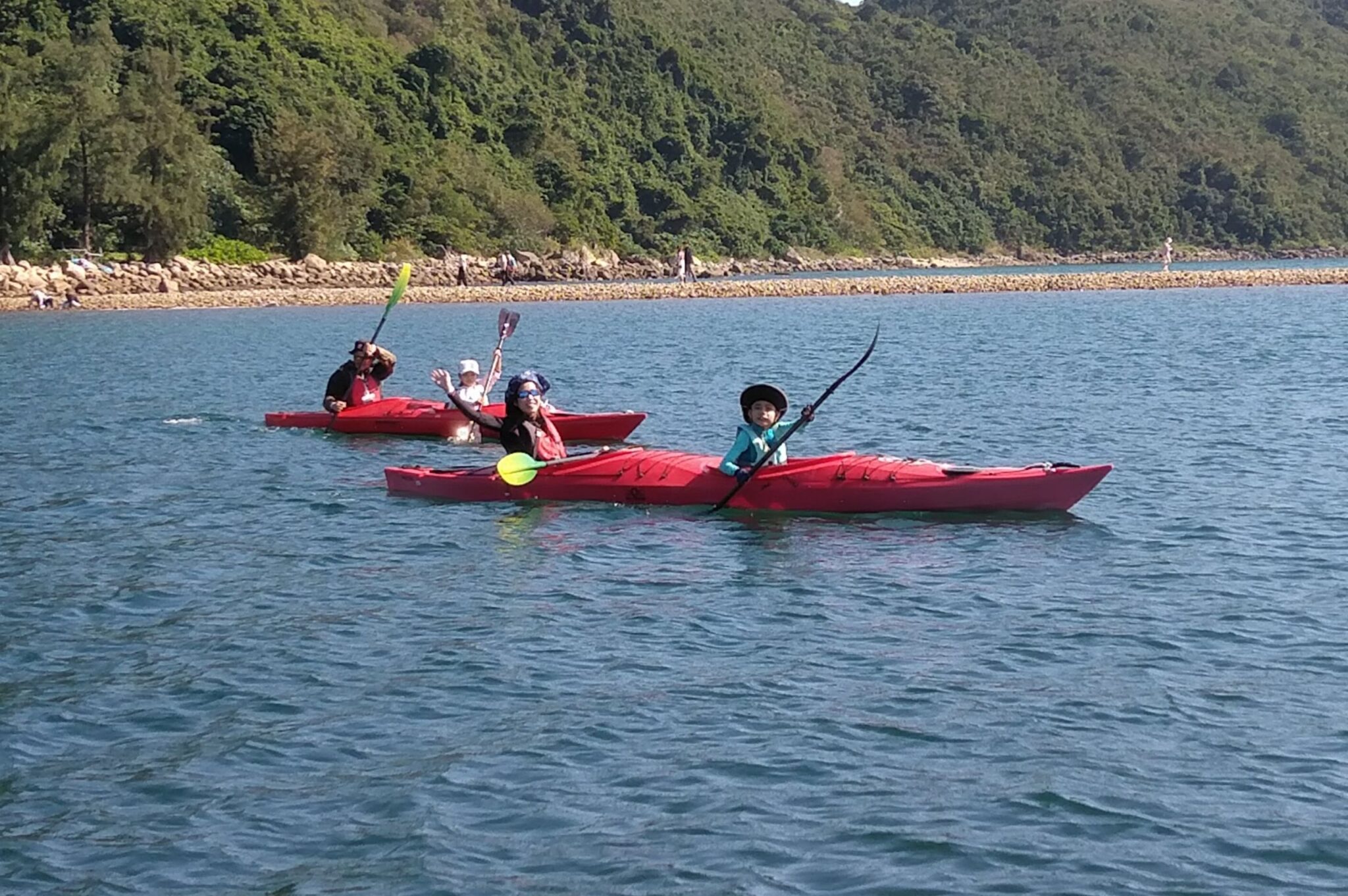 Family Kayaking