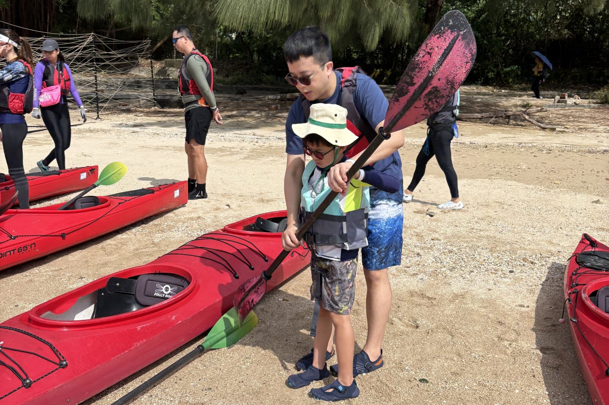 Family Kayaking