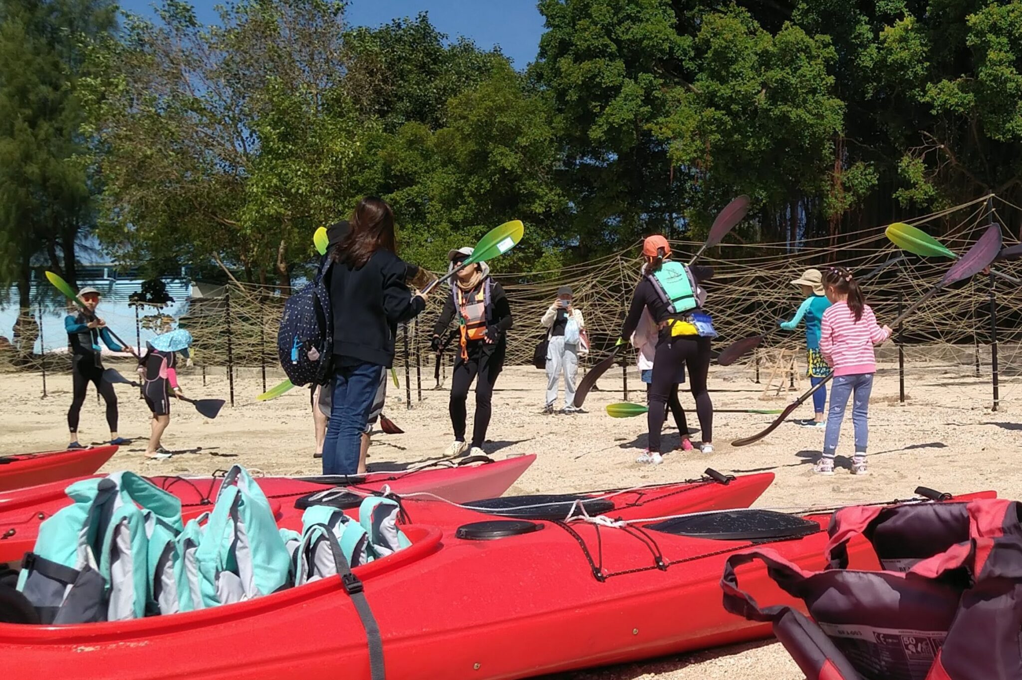 Family Kayaking