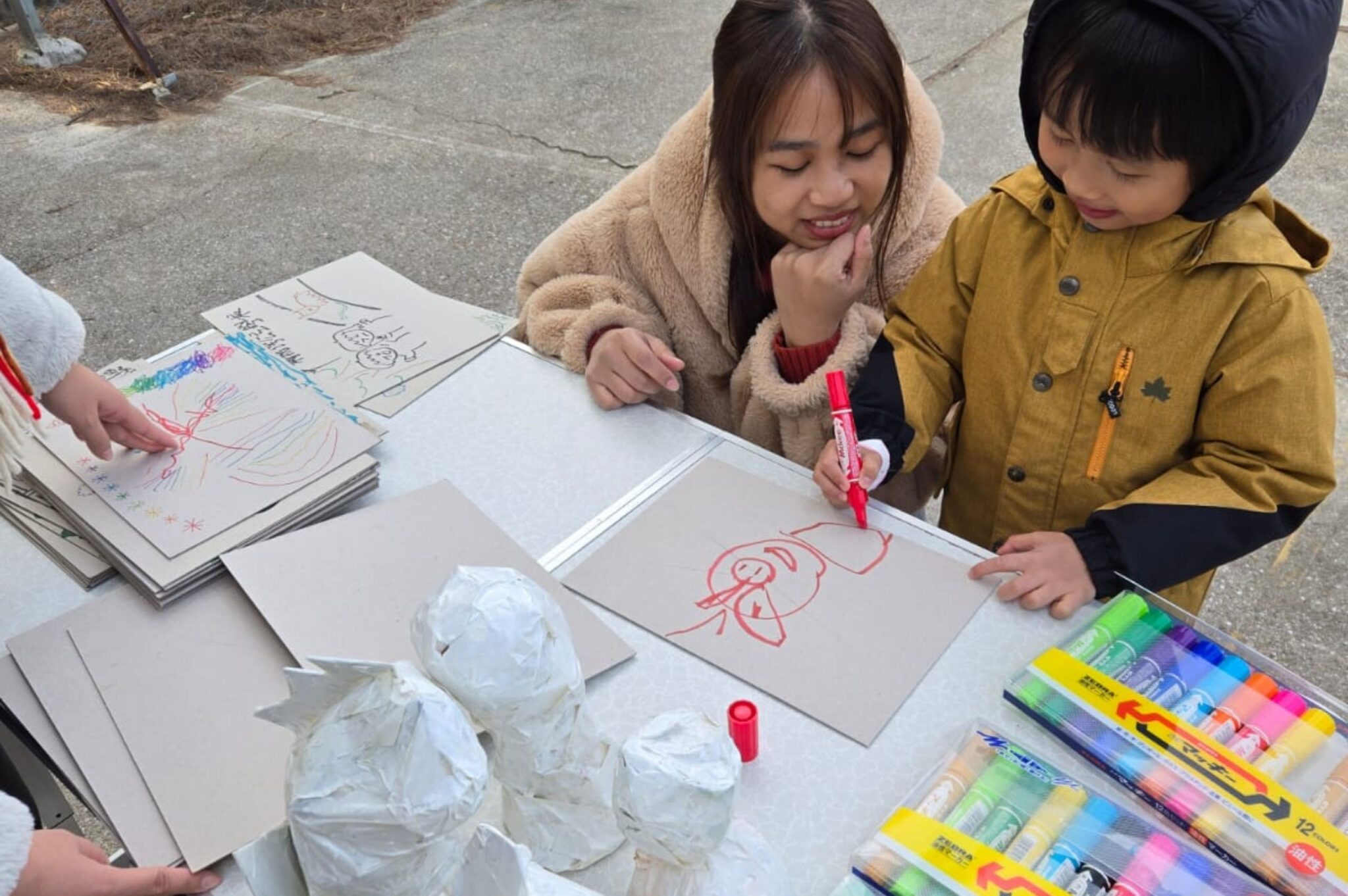 遊走校園生活合併畫