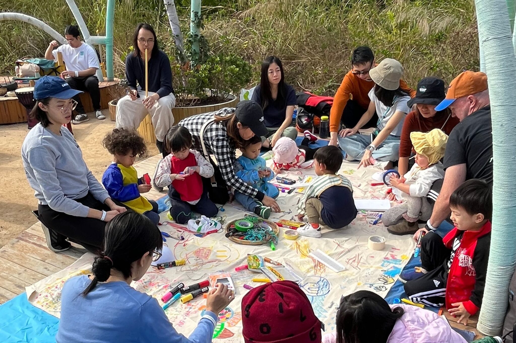 「又跳又畫」民族樂器派對