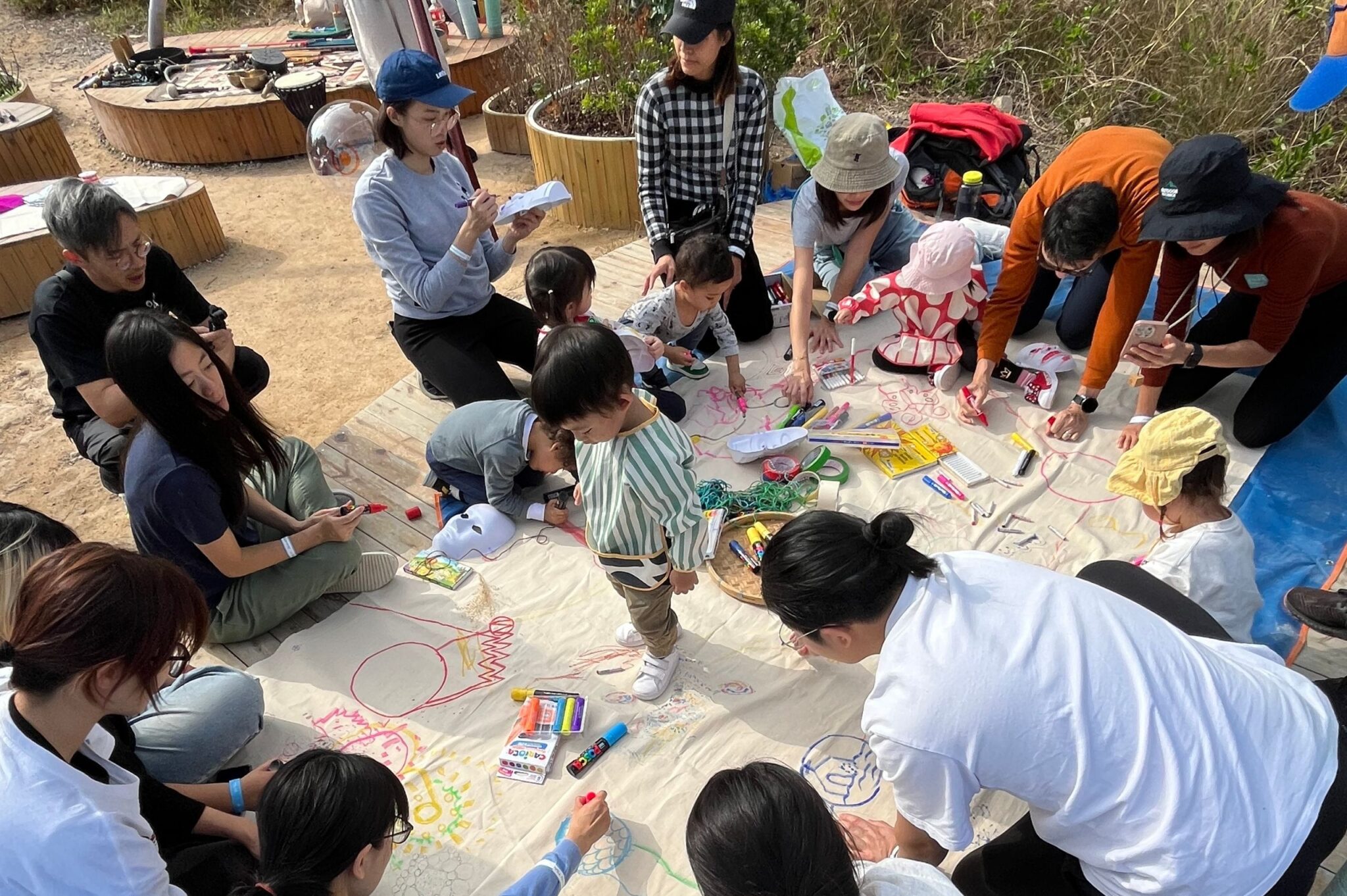 「又跳又画」民族乐器派对