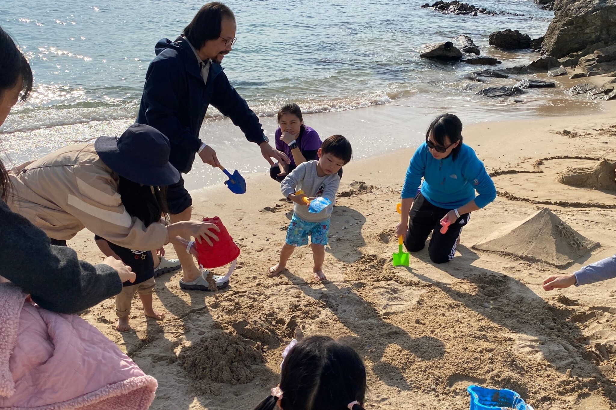 親(子) 來堆沙唄！