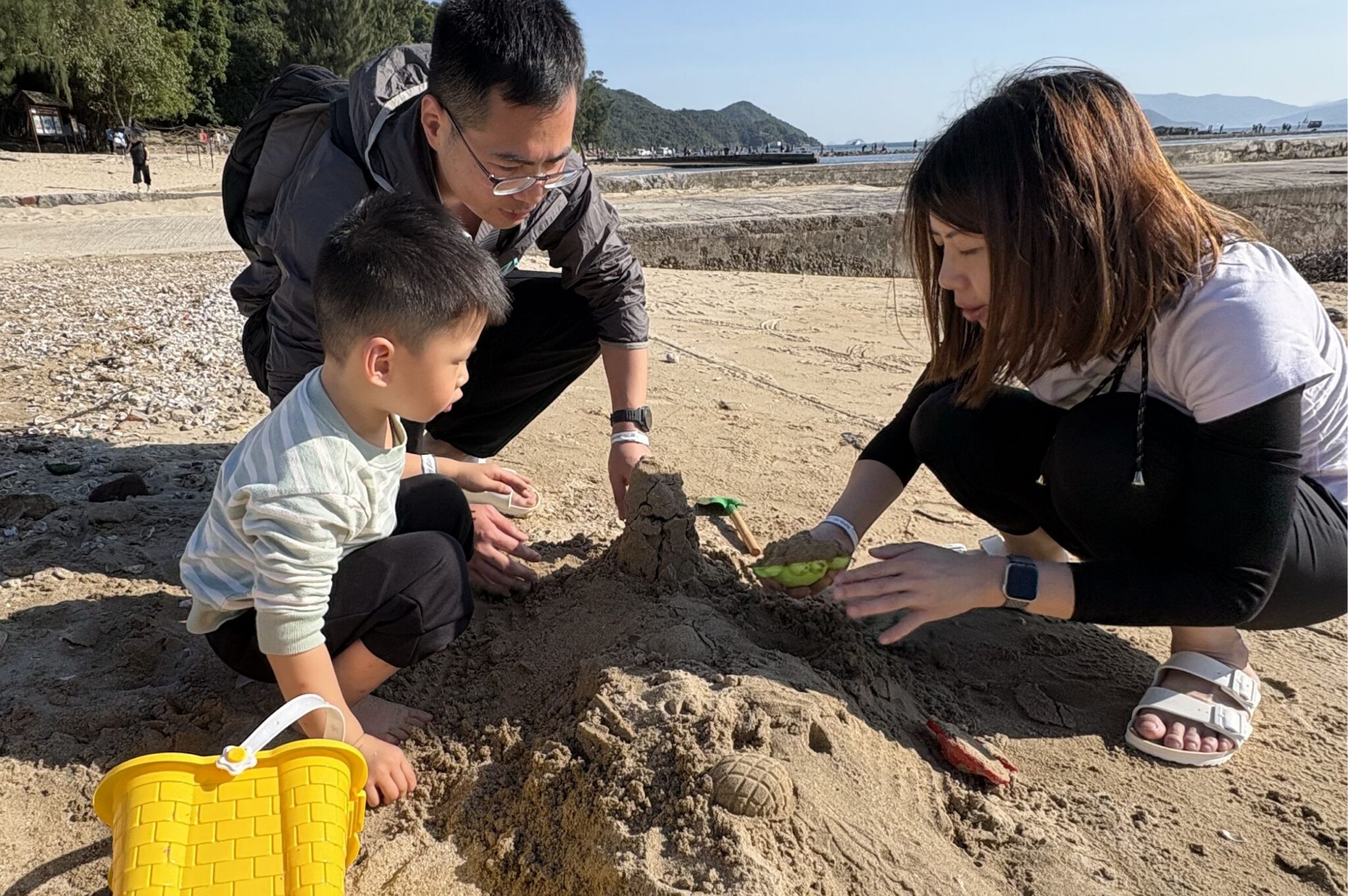 亲(子) 来堆沙呗！